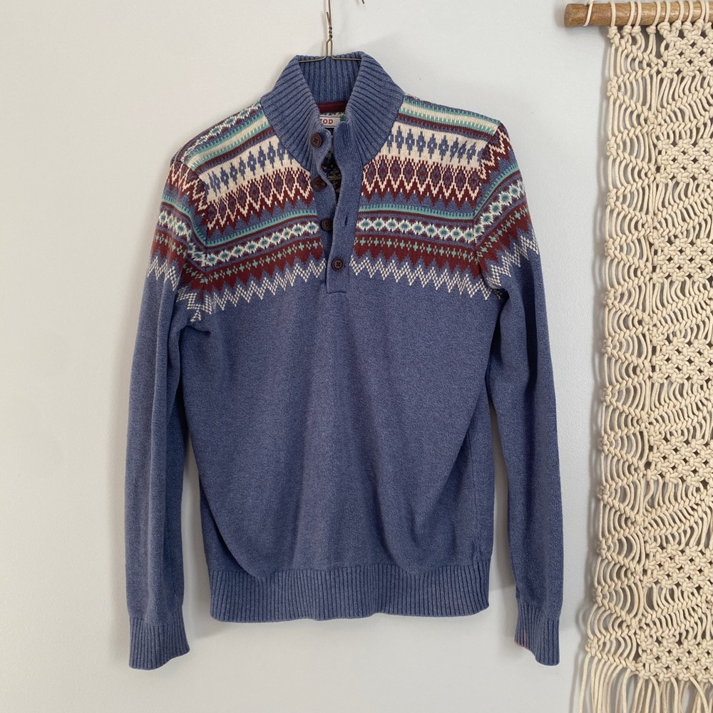 Vintage Patterned Sweater